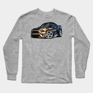 Ford Mustang RTR DeNofa Drift Car Long Sleeve T-Shirt